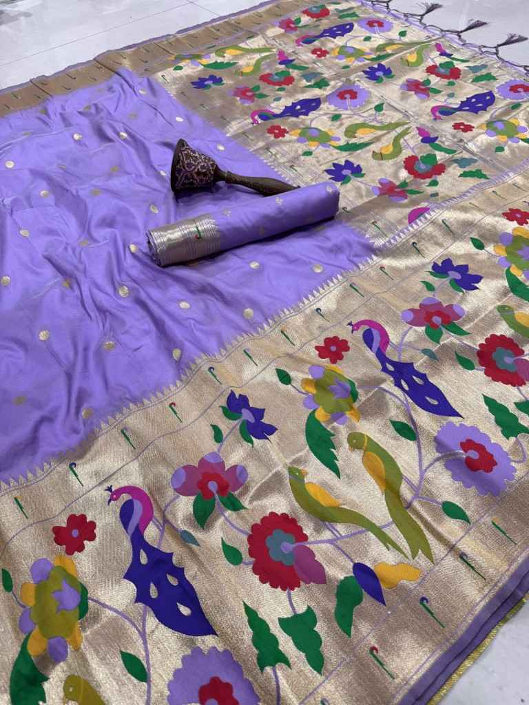 PURE SOFT KANCHIVRAM PETHANI SILK ZARI WEAVING SAREE 1 