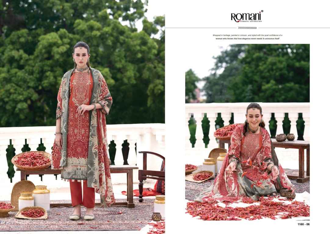ROMANI AARZU VOL-36 SOFT COTTON DIGITAL PRINTED EMBROIDERY DRESS MATERIAL 