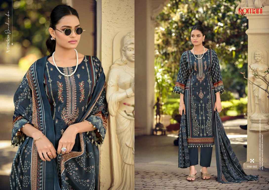 ROMANI BIN KAREEM VOL-6 SOFT COTTON DIGITAL STYLE PRINTED DRESS MATERIAL 