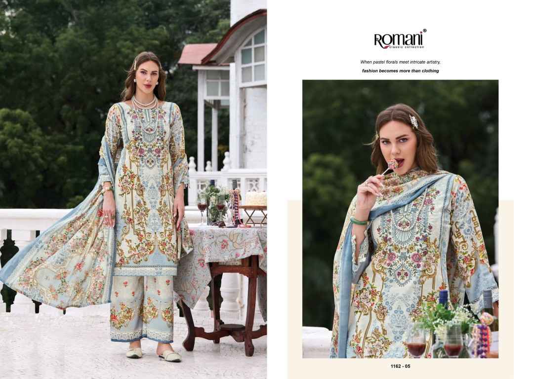 ROMANI MAHIRA VOL-11 SOFT COTTON SELF EMBROIDERY DRESS MATERIAL