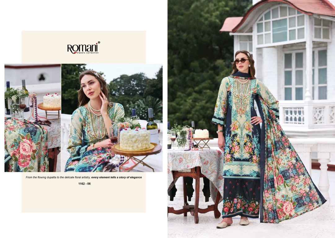ROMANI MAHIRA VOL-11 SOFT COTTON SELF EMBROIDERY DRESS MATERIAL