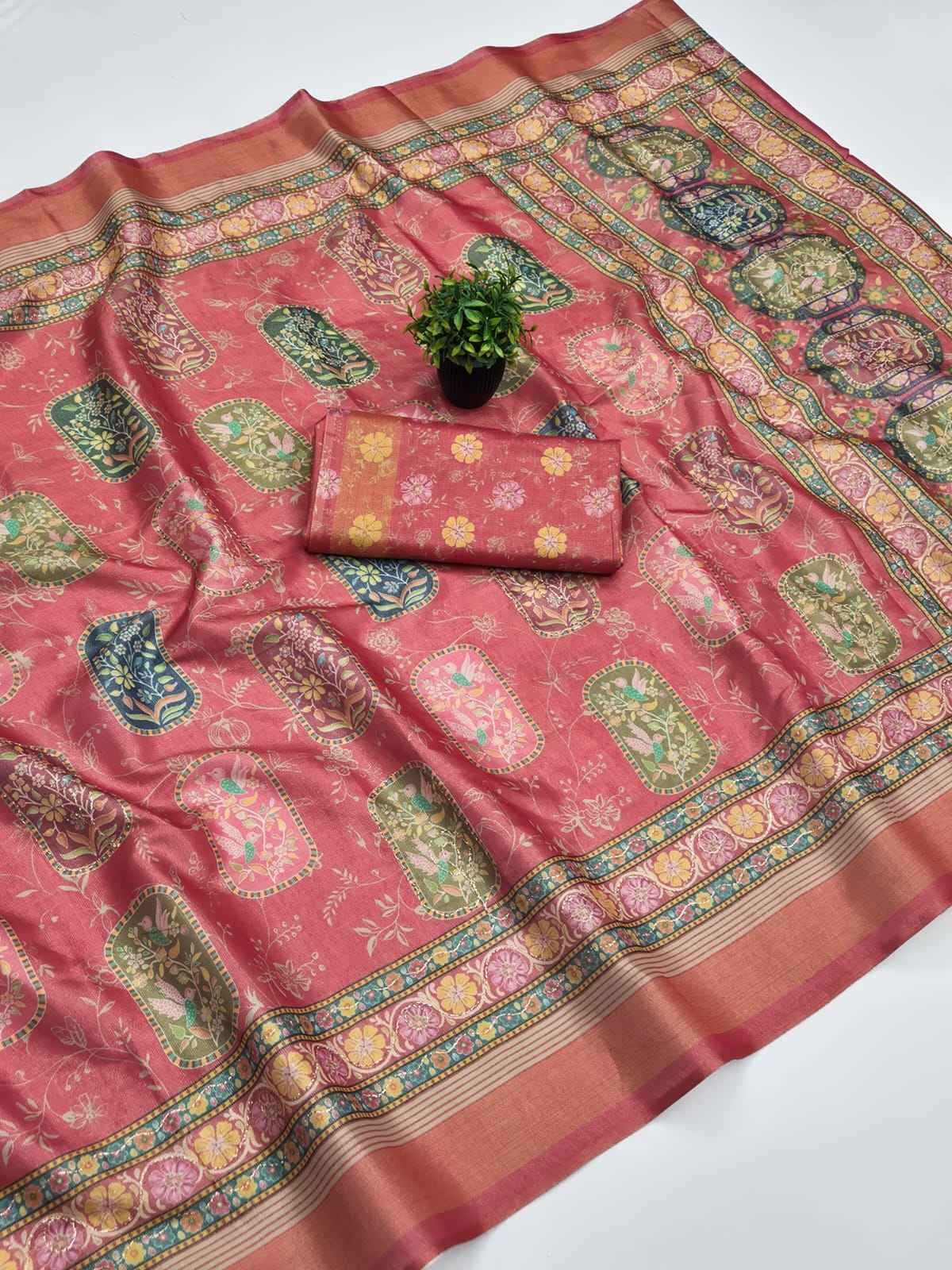 SOFT ERODE COTTON ZARI SILK SAREE 