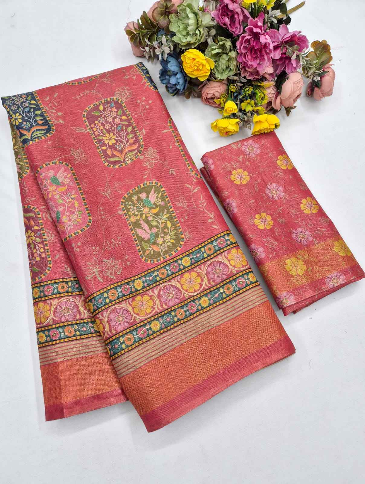 SOFT ERODE COTTON ZARI SILK SAREE 