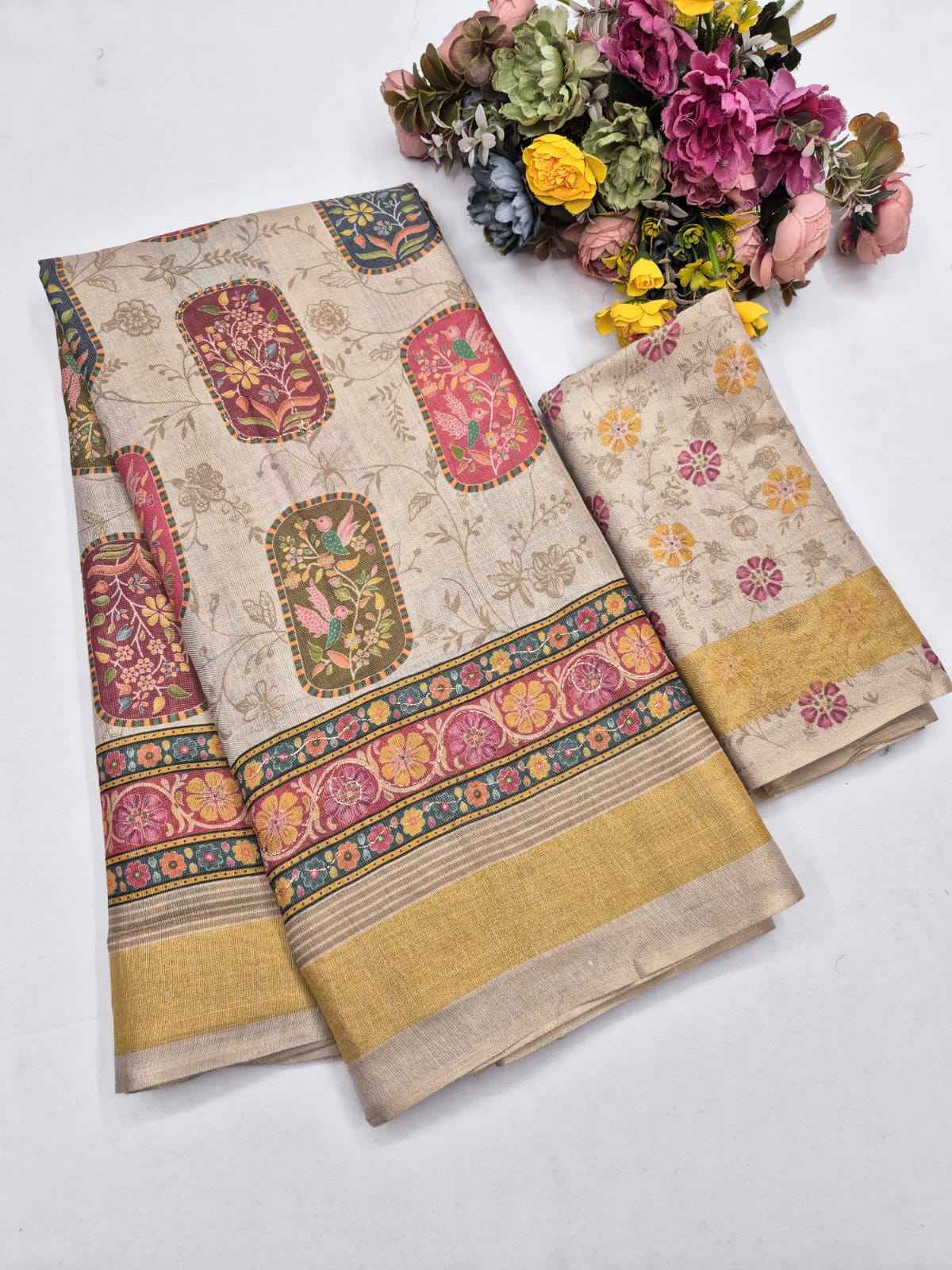 SOFT ERODE COTTON ZARI SILK SAREE 