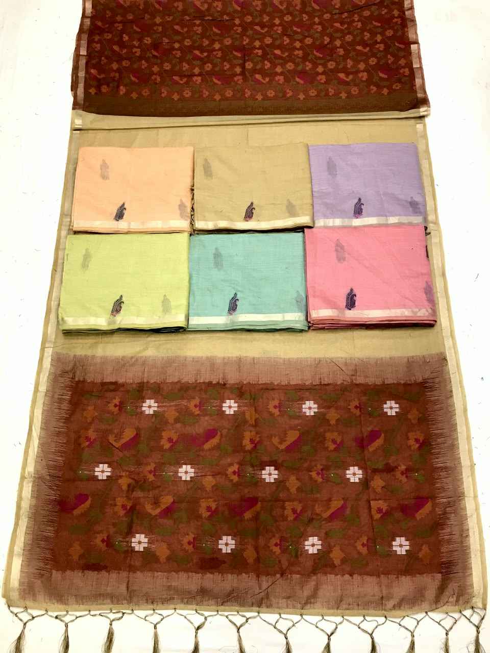 SOFT MOONGA COTTON ZARI WEAVING PAITHANI SAREE 2