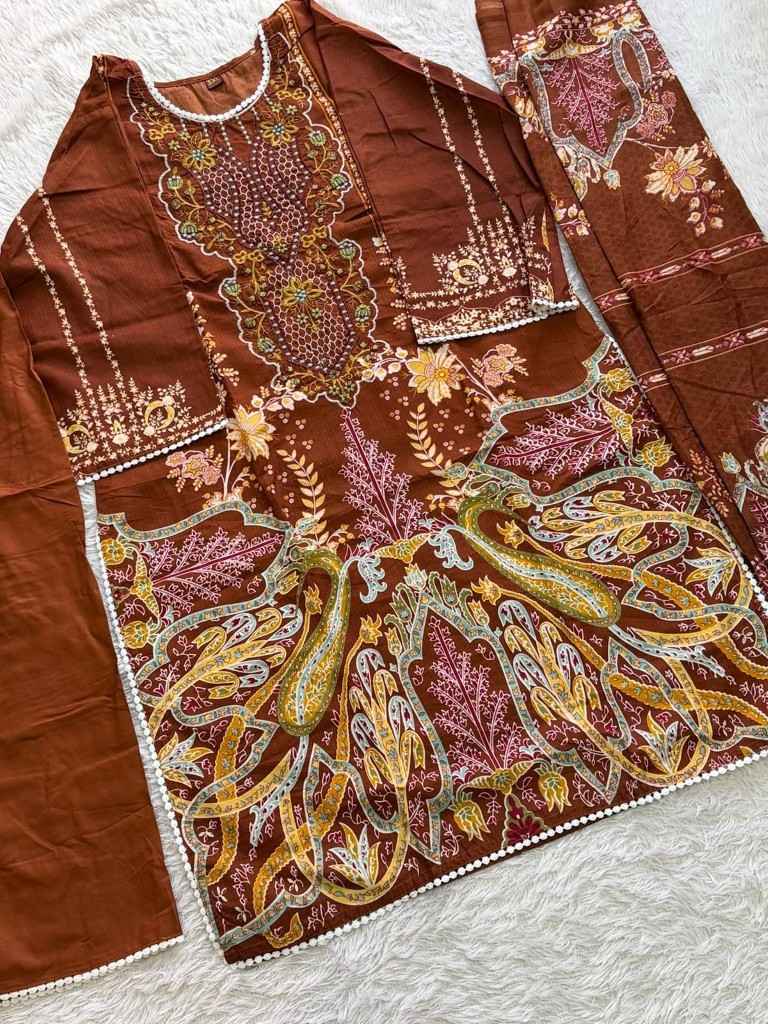AALIZ PRINT AALIYA VOL-32 SOFT COTTON‎‎ PAKISTANI READYMADE SUIT