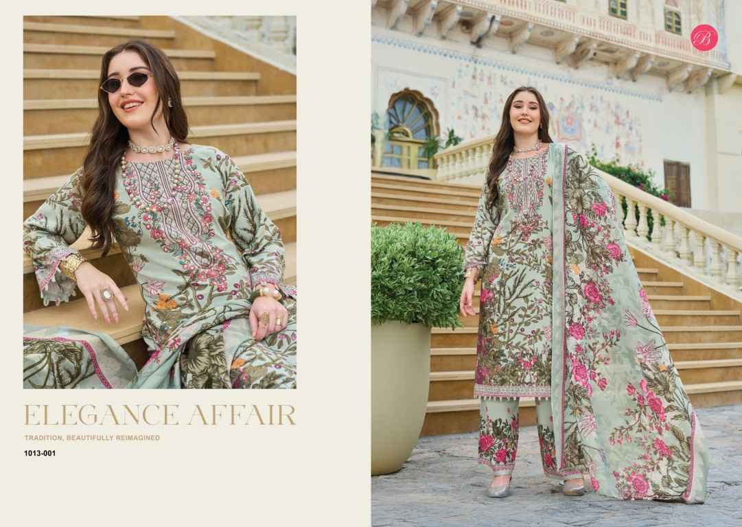 BELLIZA DILSHAD VOL-7 PURE VISCOSE RAYON DRESS MATERIAL
