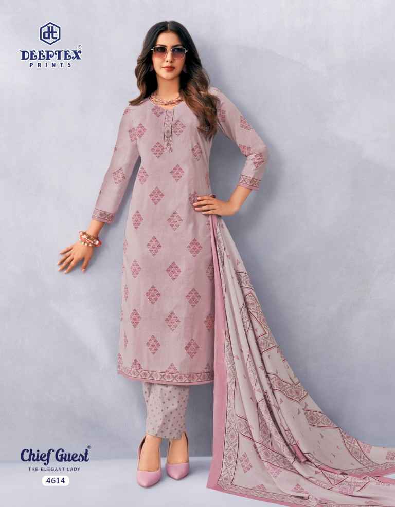DEEPTEX CHIEF GUEST VOL-46 PURE COTTON DRESS MATERIAL