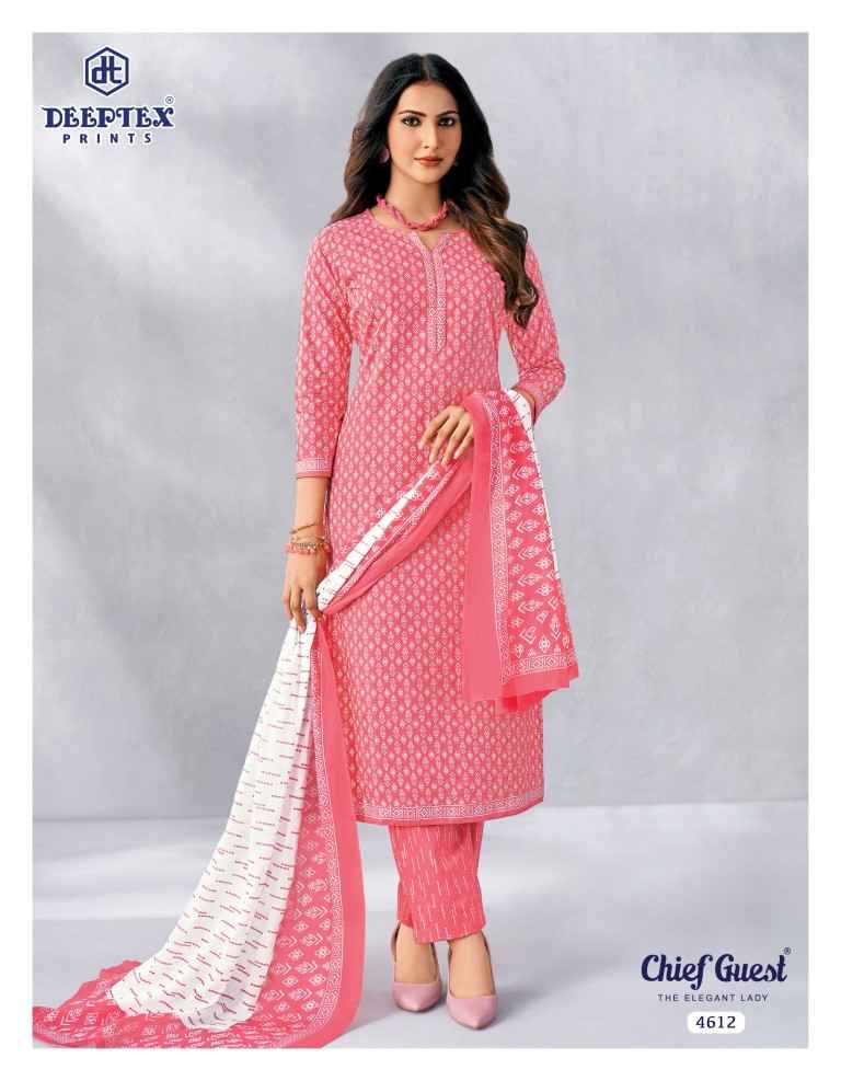 DEEPTEX CHIEF GUEST VOL-46 PURE COTTON DRESS MATERIAL