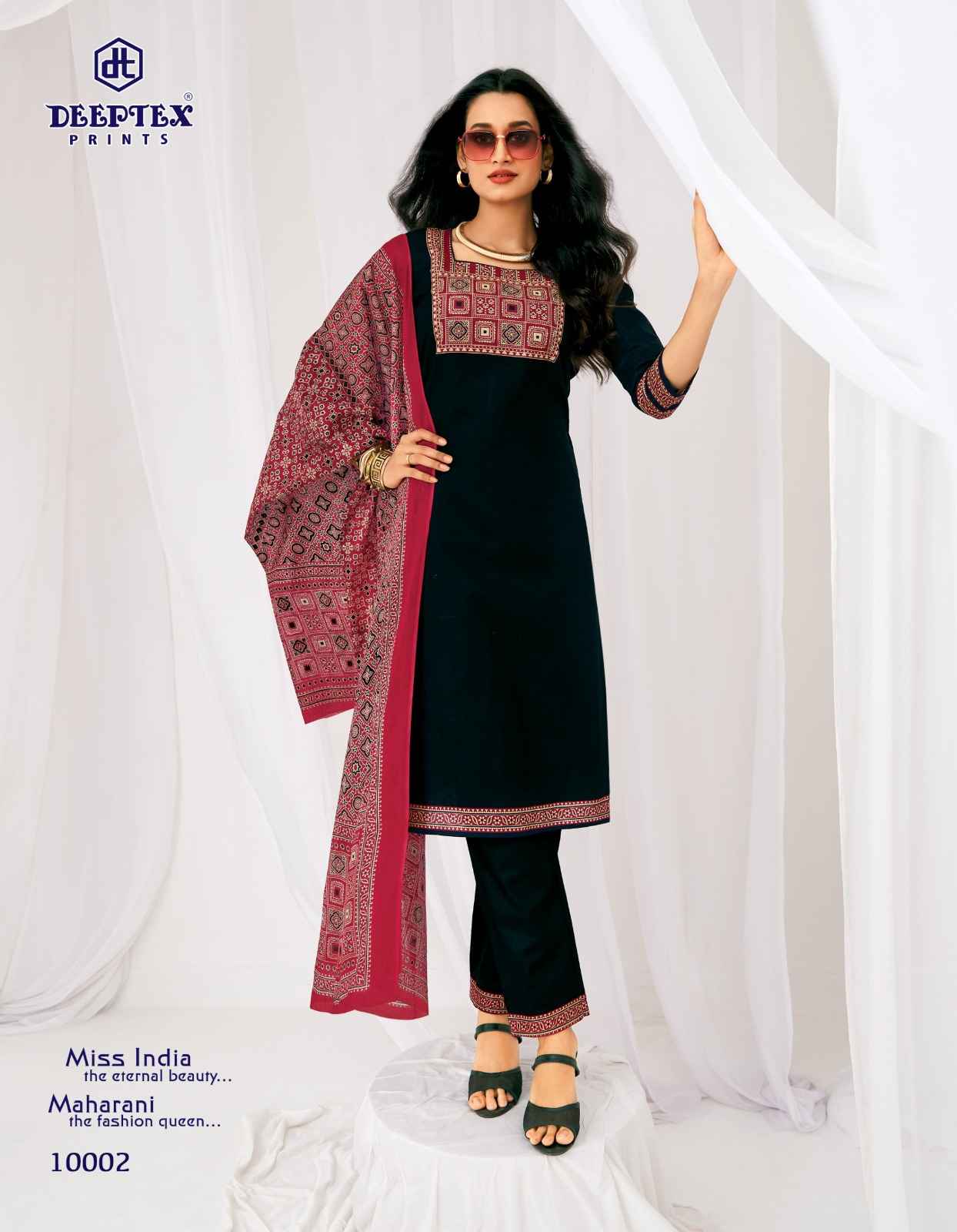 DEEPTEX MISS INDIA VOL-100 PURE COTTON DRESS MATERIAL