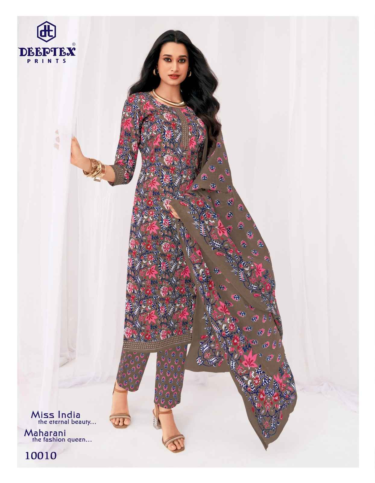 DEEPTEX MISS INDIA VOL-100 PURE COTTON DRESS MATERIAL