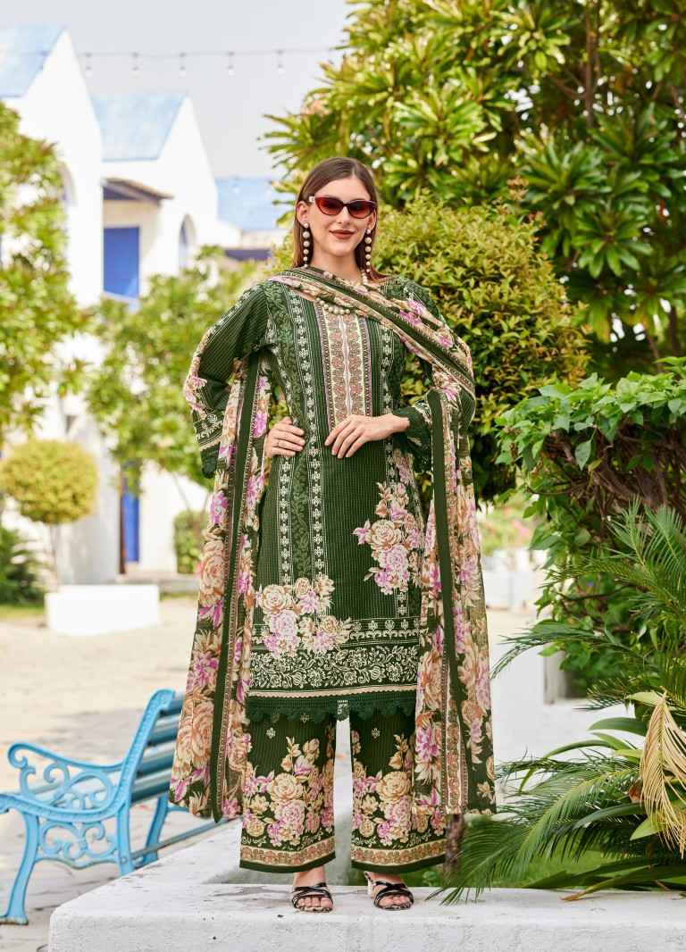 JASH BELLISHA VOL-19 PURE COTTON PAKISTANI PRINT DRESS MATERIAL