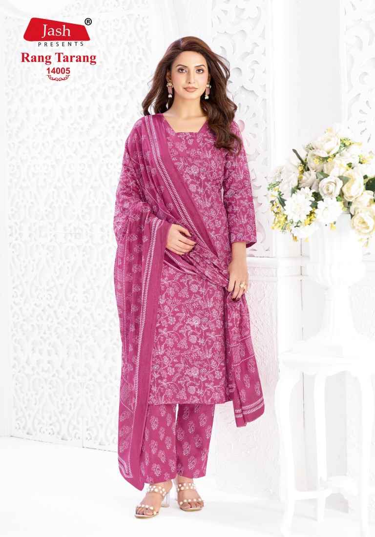 JASH RANG TARANG VOL-14 COTTON PRINTED DRESS MATERIAL
