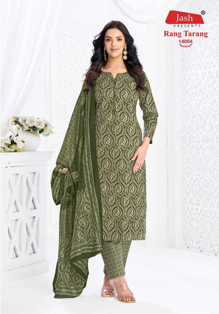 JASH RANG TARANG VOL-14 COTTON PRINTED DRESS MATERIAL