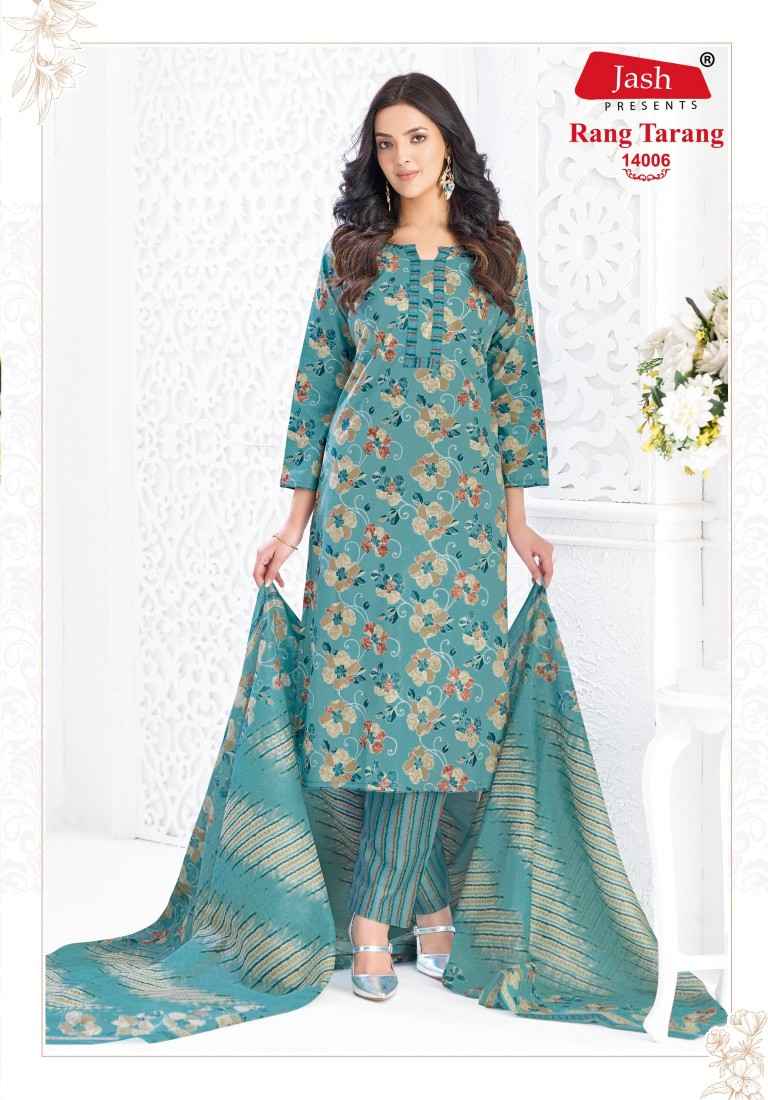 JASH RANG TARANG VOL-14 COTTON PRINTED DRESS MATERIAL