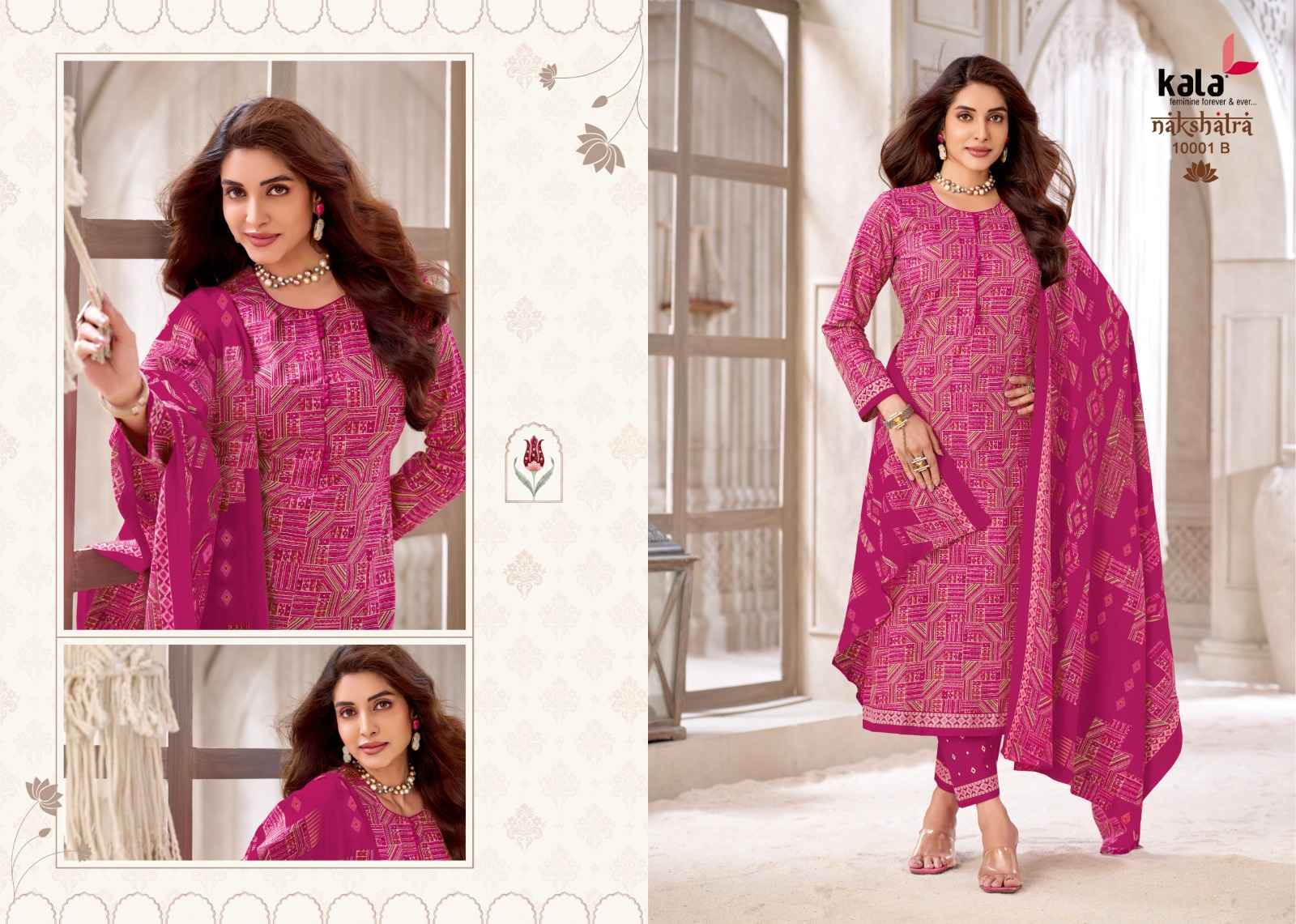 KALA NAKSHATRA VOL-6 PURE COTTON PRINTED DRESS MATERIAL 