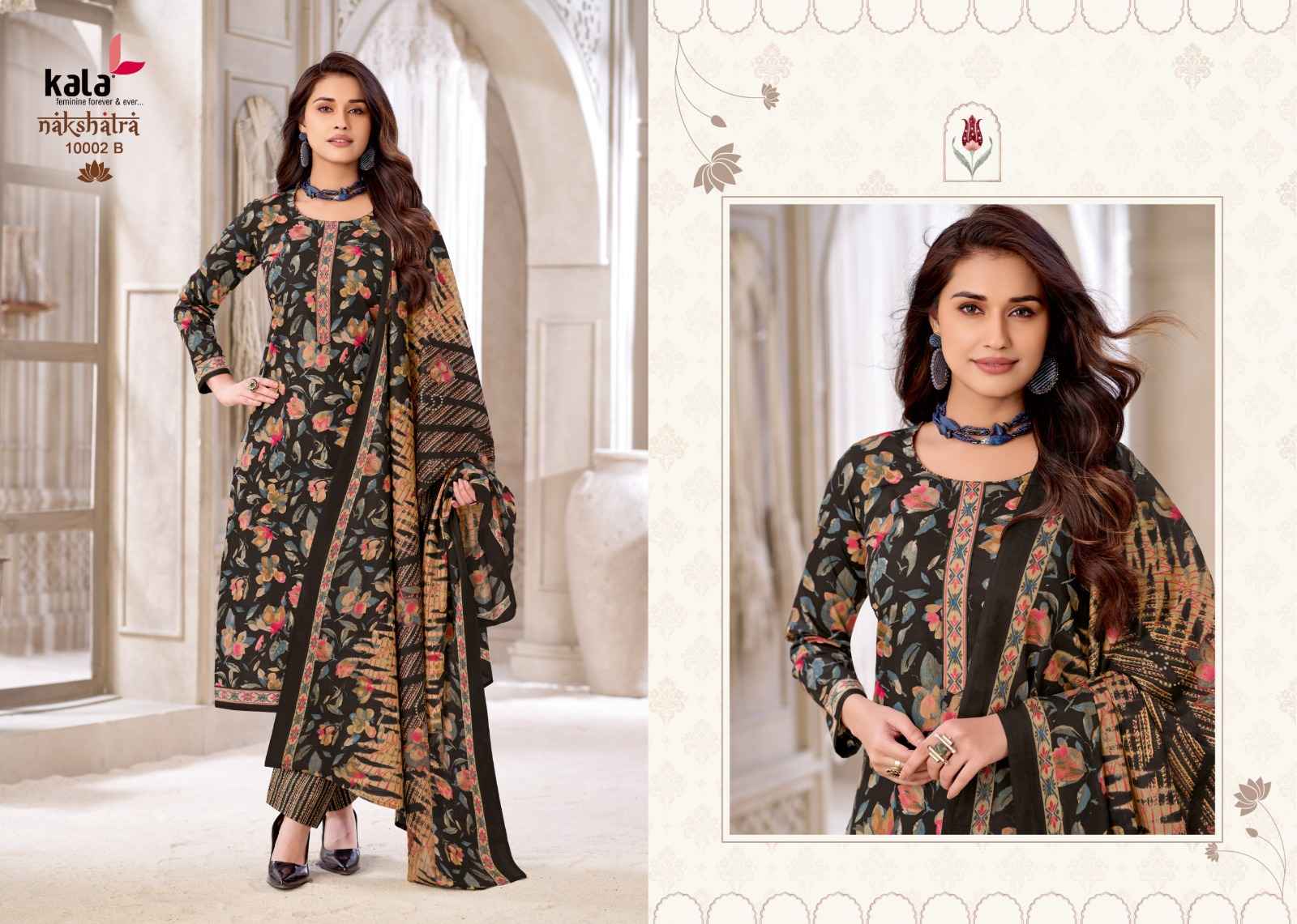 KALA NAKSHATRA VOL-6 PURE COTTON PRINTED DRESS MATERIAL 