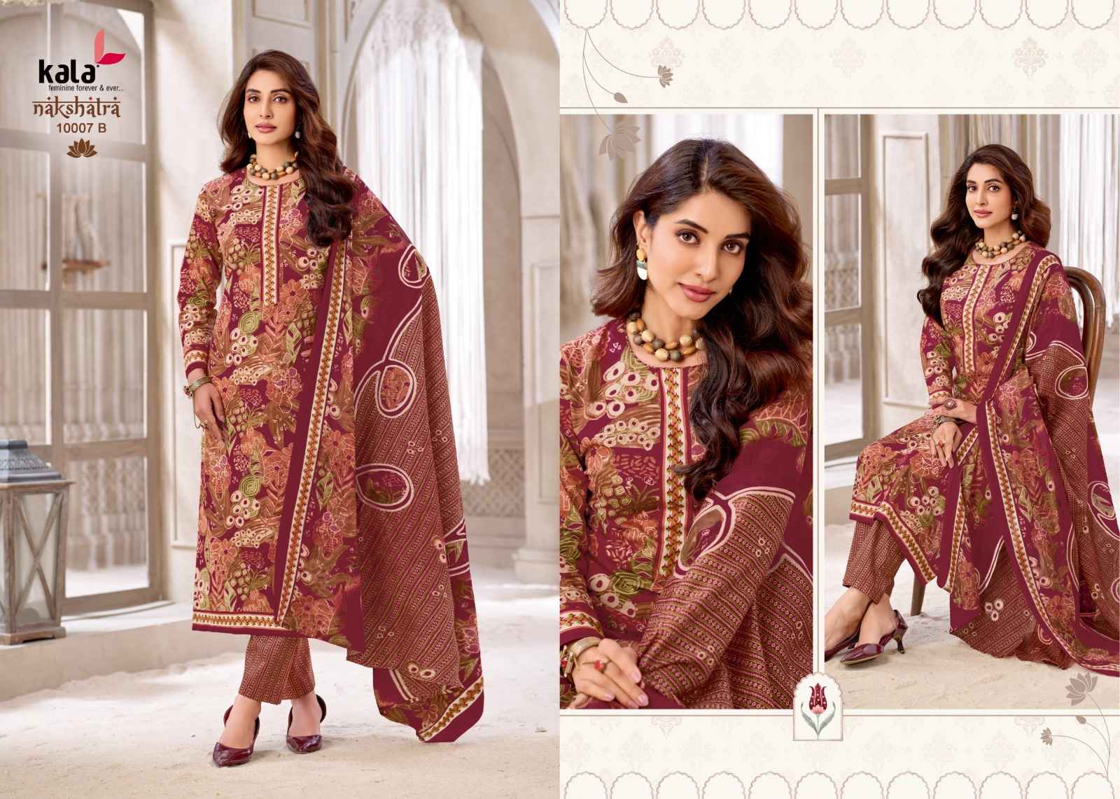 KALA NAKSHATRA VOL-6 PURE COTTON PRINTED DRESS MATERIAL 