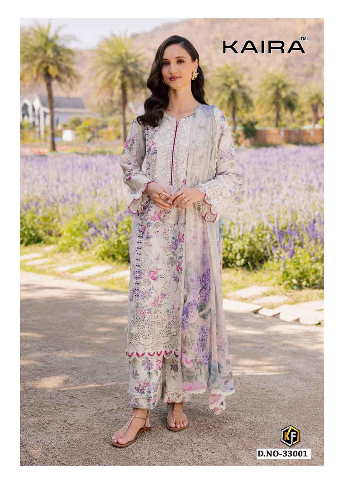 KEVAL FAB KAIRA VOL-33 HEAVY LAWN COTTON PRINTED DRESS MATERIAL
