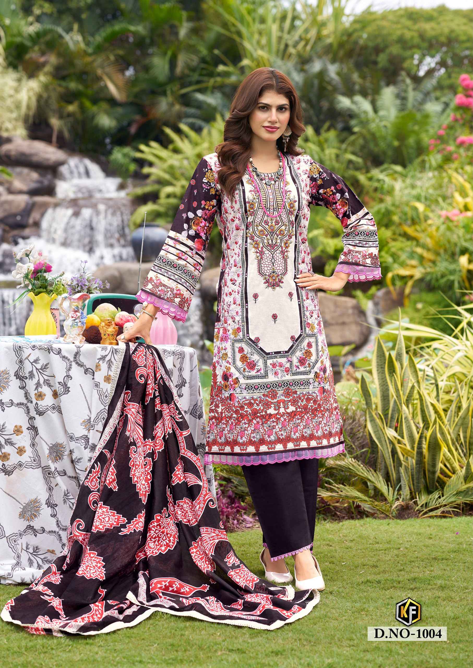 KEVAL FAB NAZNIN PREMIUM COTTON DRESS MATERIAL