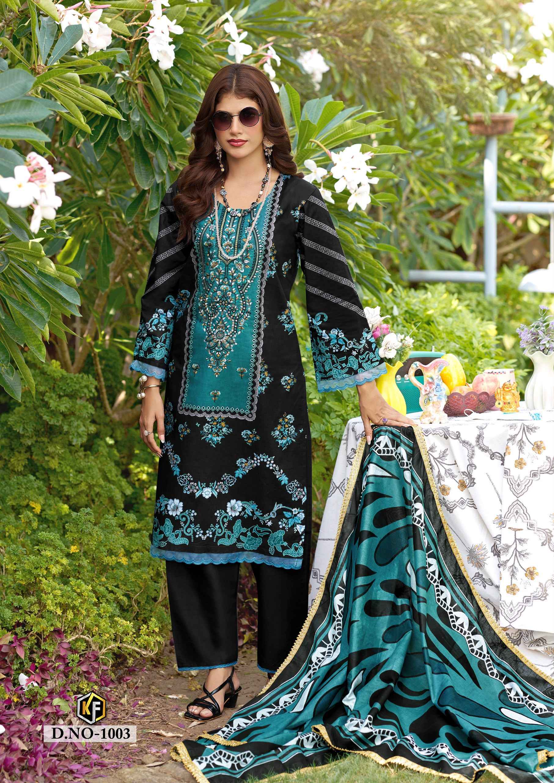 KEVAL FAB NAZNIN PREMIUM COTTON DRESS MATERIAL