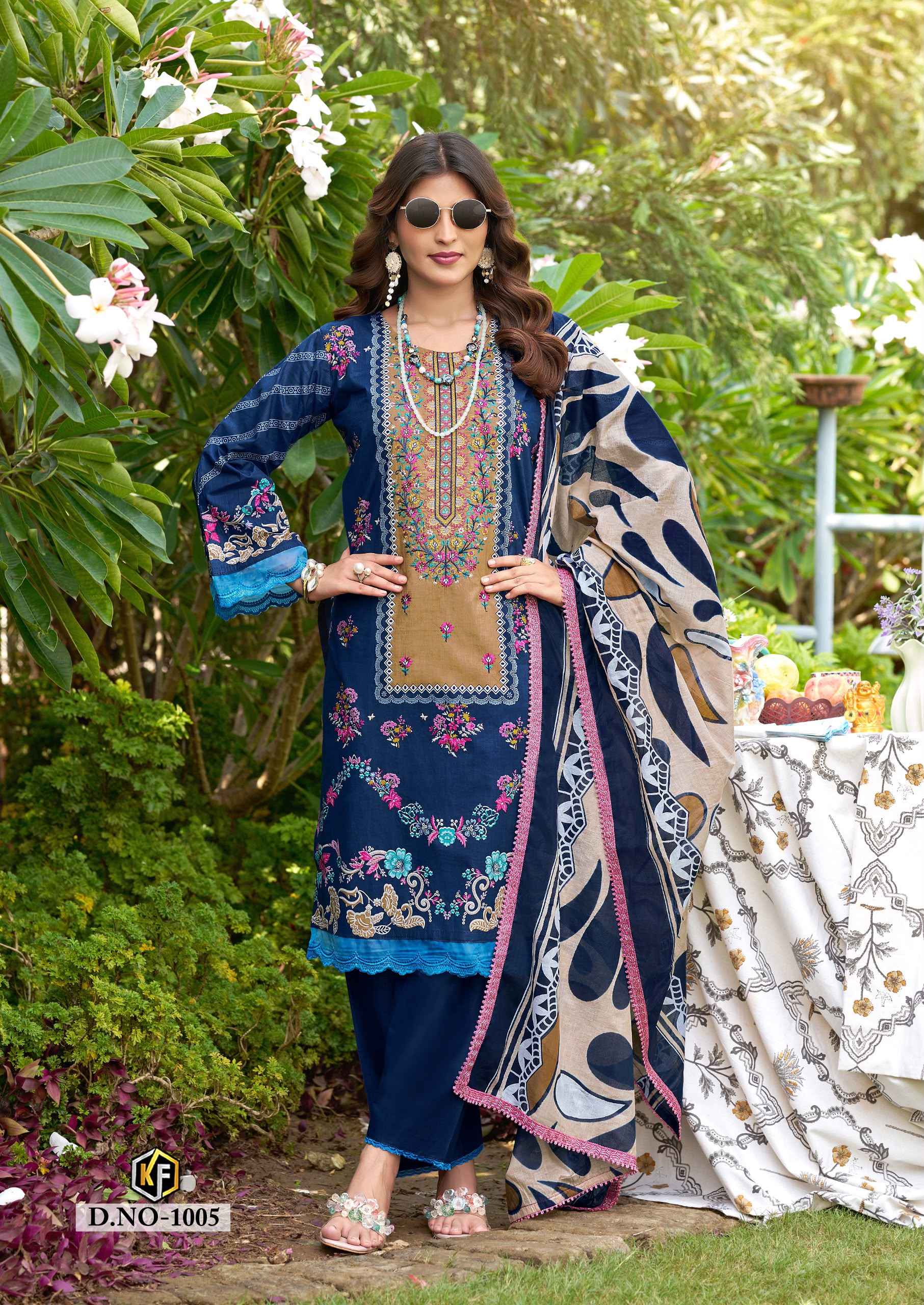 KEVAL FAB NAZNIN PREMIUM COTTON DRESS MATERIAL