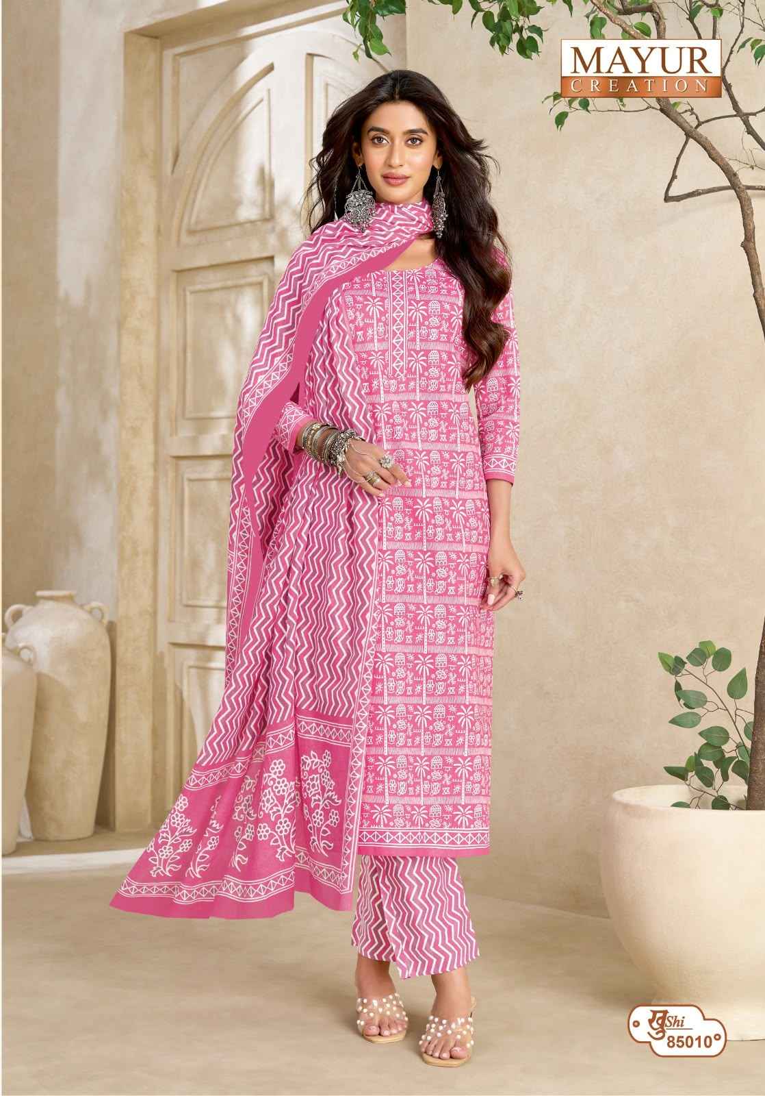 MAYUR KHUSHI VOL-85 PURE COTTON PRINTED DRESS MATERIAL