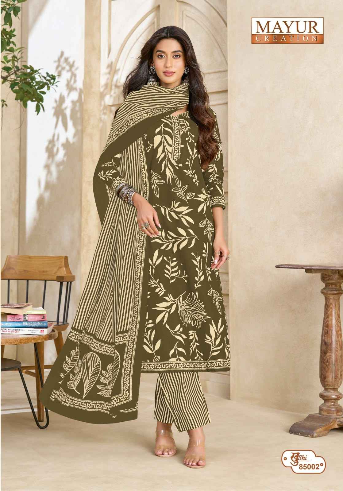 MAYUR KHUSHI VOL-85 PURE COTTON PRINTED DRESS MATERIAL