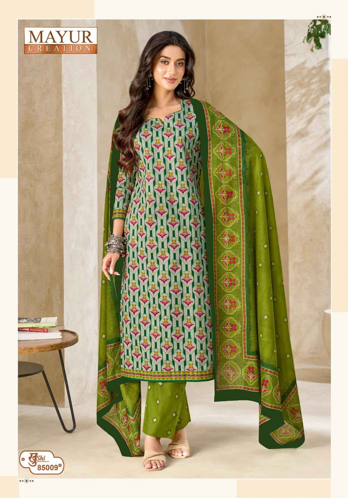 MAYUR KHUSHI VOL-85 PURE COTTON PRINTED DRESS MATERIAL