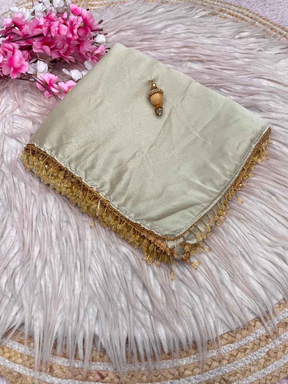 RANGOLI SILK LATKAN WORK SAREE