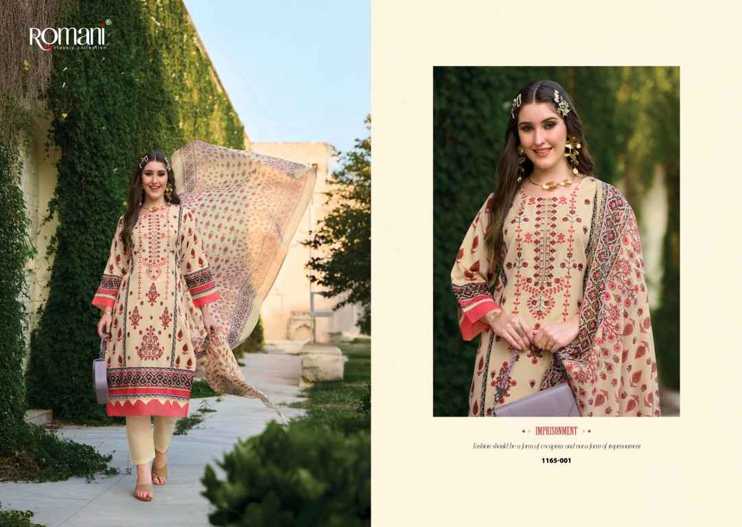 ROMANI BIN KAREEM VOL-7 SOFT COTTON DIGITAL STYLE PRINTED DRESS MATERIAL 