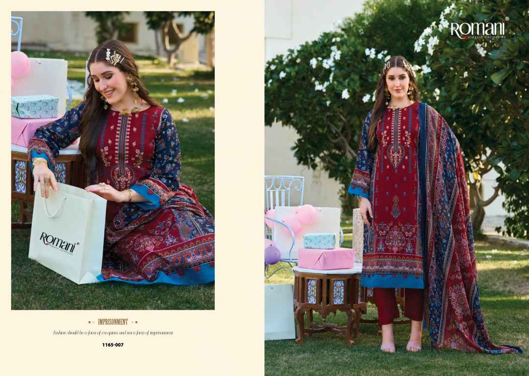 ROMANI BIN KAREEM VOL-7 SOFT COTTON DIGITAL STYLE PRINTED DRESS MATERIAL 