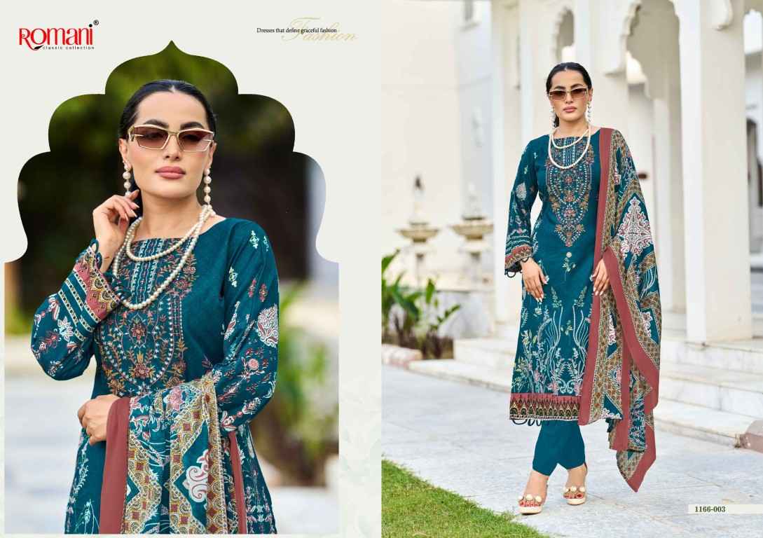 ROMANI NEEDLE WONDER VOL-17 SOFT COTTON DIGITAL PRINTED DRESS MATERIAL 