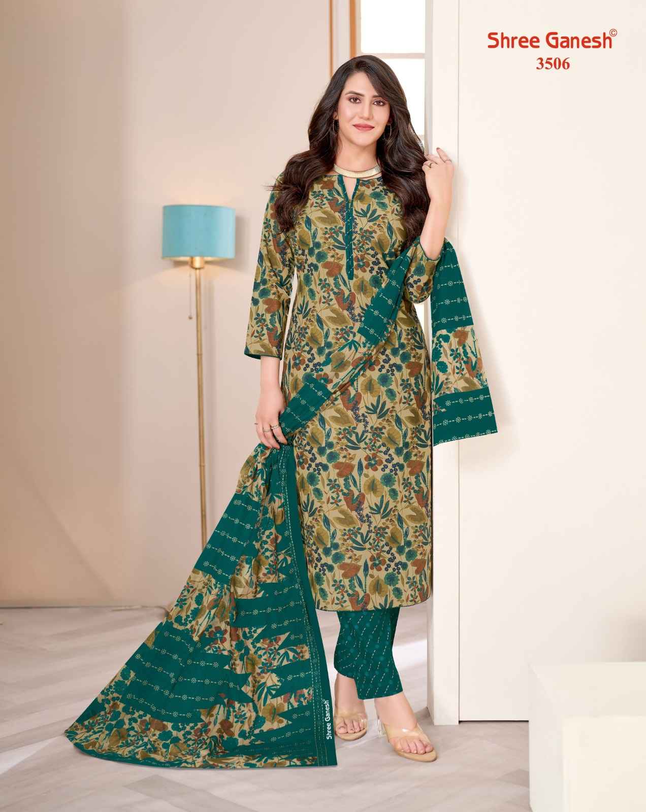 SHREE GANESH SAMAIRA VOL-25 PURE COTTON PRINTED DRESS MATERIAL 