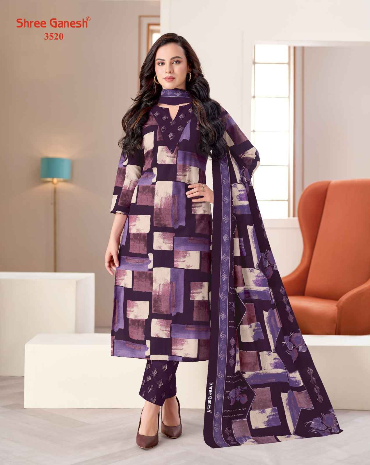 SHREE GANESH SAMAIRA VOL-25 PURE COTTON PRINTED DRESS MATERIAL 