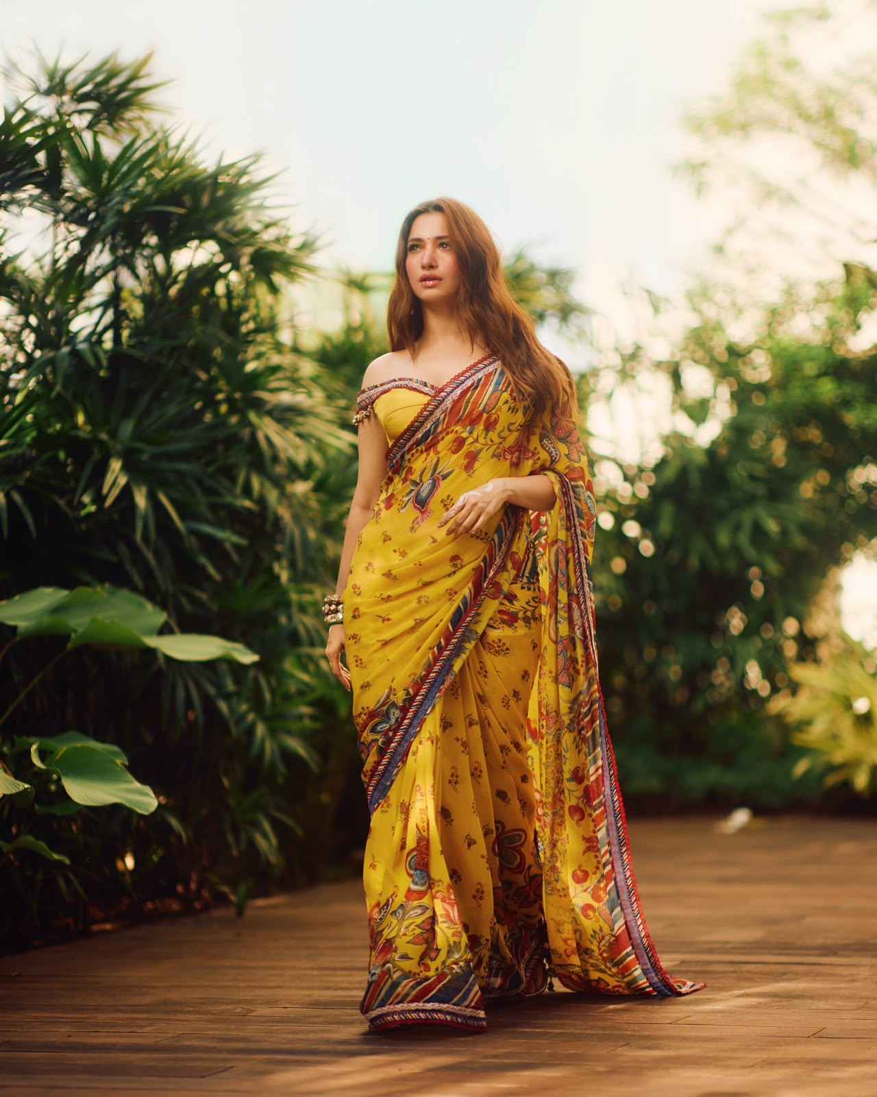 SOFT FOX GEORGETTE FANCY SAREE
