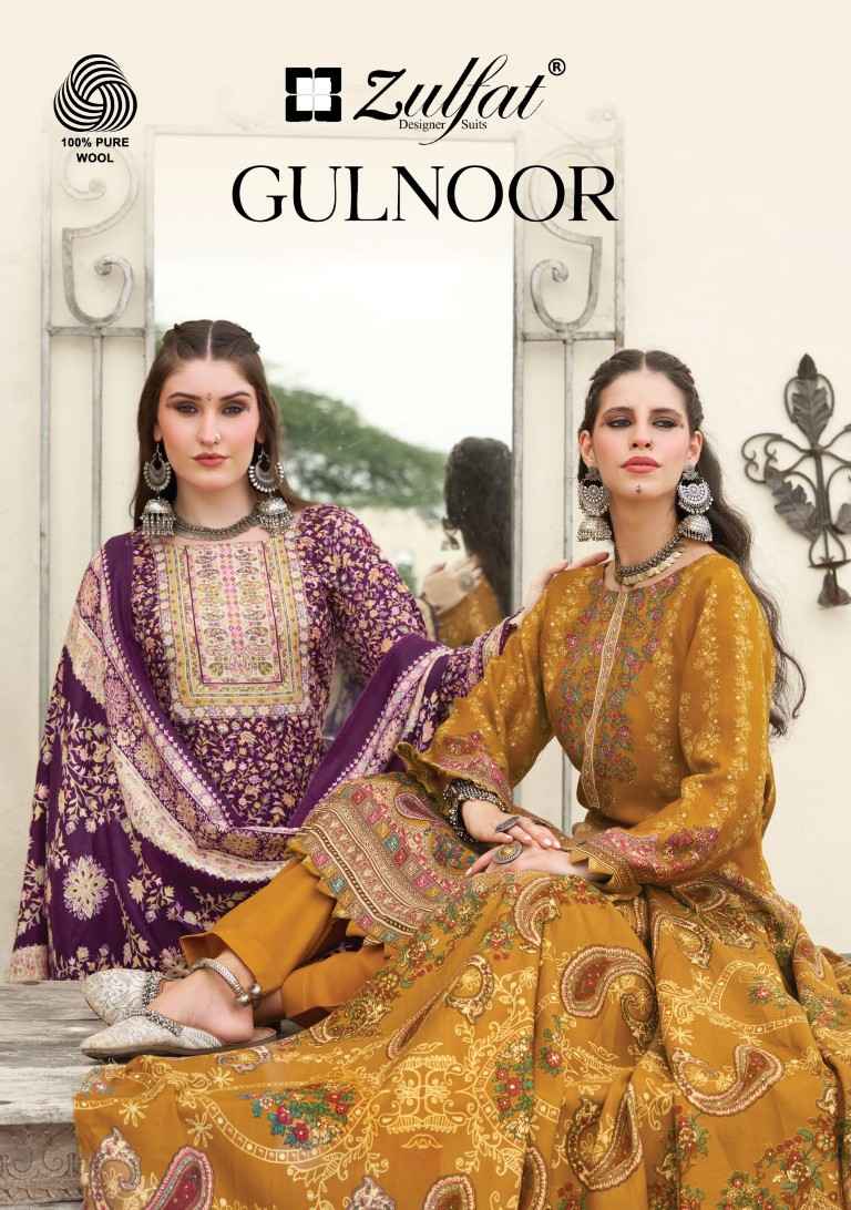 ZULFAT GULNOOR WOOLLEN WINTER COLLECTION 
